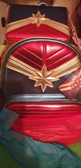 Marvel brand new miniature backpacks comes with wallet and keychain - Picture 7 of 15